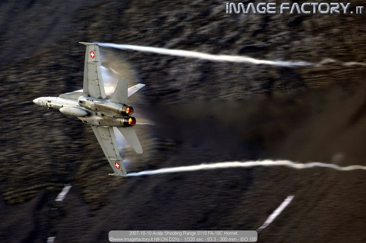 2007-10-10 Axalp Shooting Range 0110 FA-18C Hornet